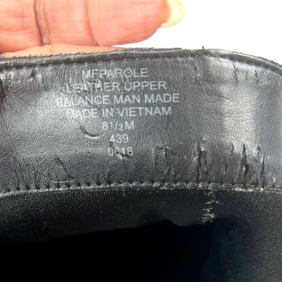 Marc Fisher Black Parole Buckle Moto Boots - Picture 8 of 10